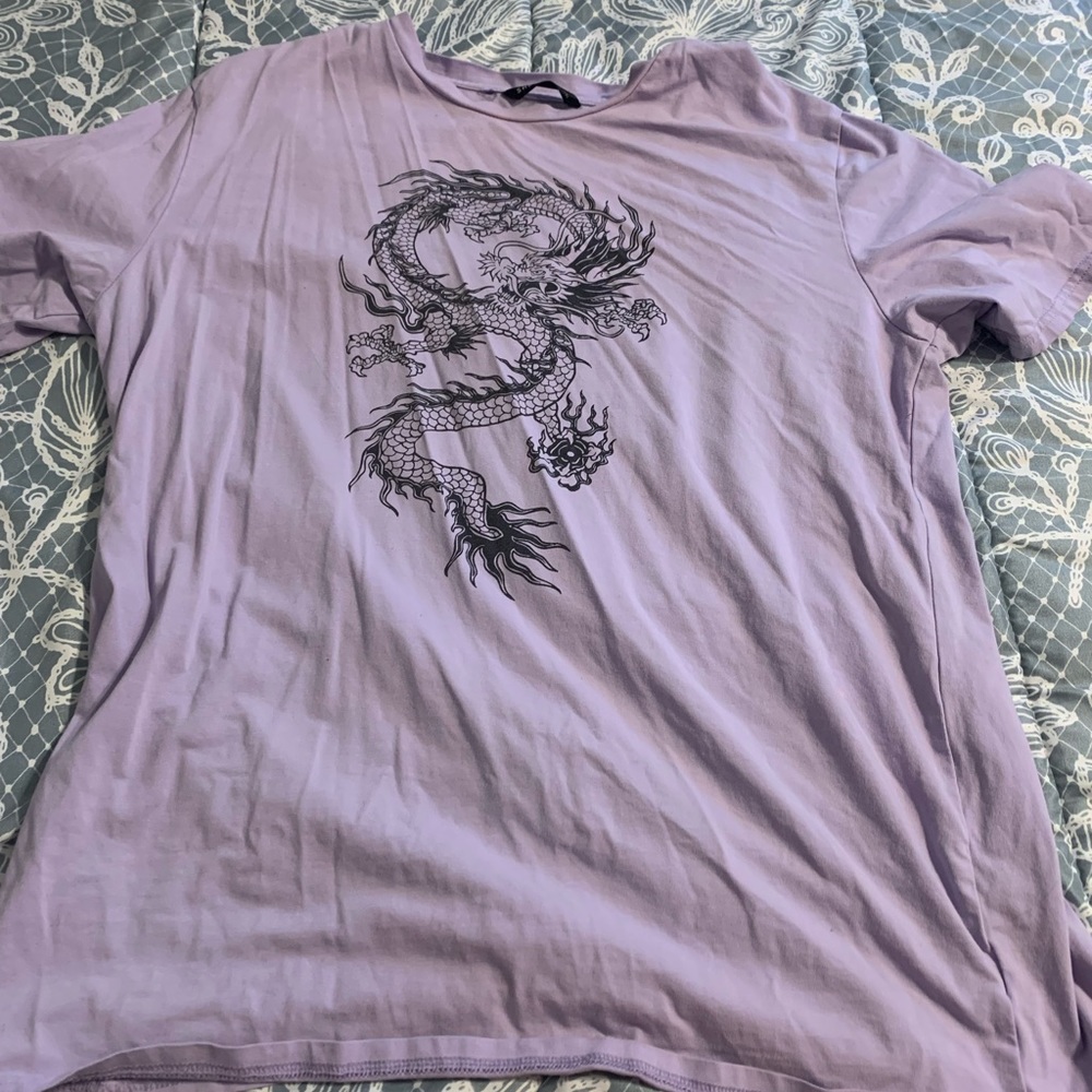 Oversized dragon t shirt